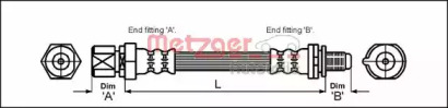 Шлангопровод METZGER 4114730